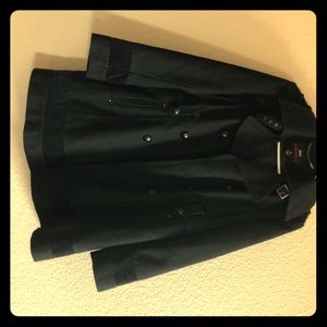 Black Miss Sixty military coat